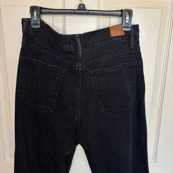 Men’s BDG Dad Slim Tapered Fit BLACK Denim Jeans Size 34x34 - Picture 7 of 9